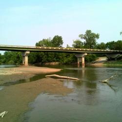 Blue Sky and Wamego Highway Bridge over Kansas River