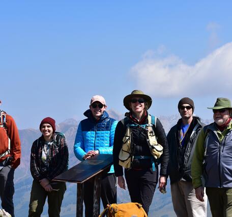 Some members of the USGS Geologic Framework of the Intermountain West project in the field