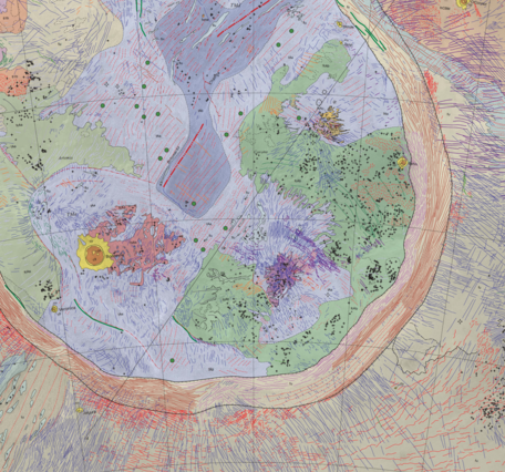 USGS SIM 3099: Geologic Map of the Artemis Chasma Quadrangle (V–48), Venus