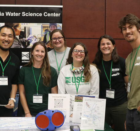 USGS team at Expanding Your Horizons conference