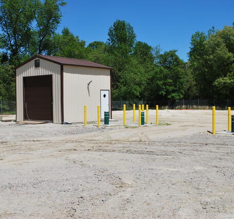 The USGS Nansemond research station. 