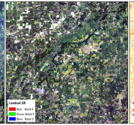 Landsat Collection 2 product examples