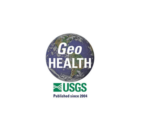 USGS GeoHEALTH logo with globe