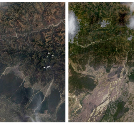 Landsat 8 Surface Reflectance example