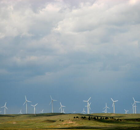 Wind Turbines by Paul Cryan, USGS.