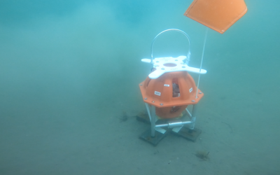 micro ocean-bottom seismometer