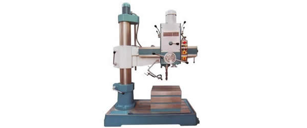 heavy duty geared radial drill machine