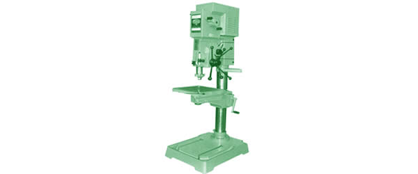 geared auto feed pillar drill machine