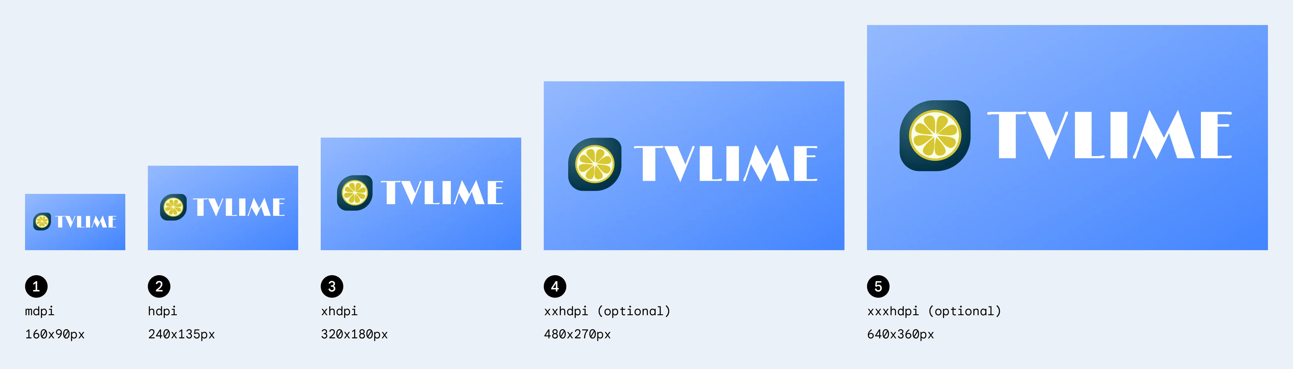 TV 배너 아이콘 크기