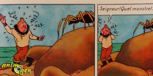 L'araignée dans Tintin