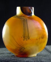 Antique Chinese Agate Snuff Bottle