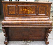 Victorian Walnut Piano