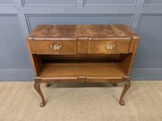 Burr Walnut Side Cabinet