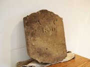 York Stone Headstone Gravestone Dated 1860