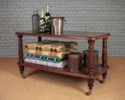 Two Tier Walnut Buffet Sideboard C.1870.