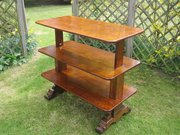 Antique Oak 3 Tier Metamorphic Buffet Table