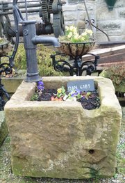 Old York Stone Water Pump Trough