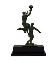 Art Deco Football Trophy, France, Circa 1930