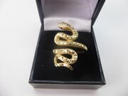 Gold Snake Ring