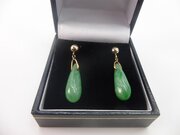 Jade Drop Earrings