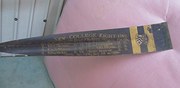 1912 New College Oxford Sculling Rowing Oar Trophy