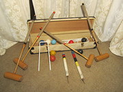 Charming Edwardian Croquet Set By Jaques