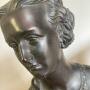 Copper bust of Princess Alexandra of Denmark