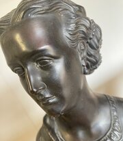 Copper Bust Of Princess Alexandra Of Denmark