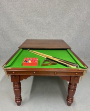 Antique Mahogany Snooker Dining Table