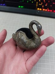 Antique Swan With Pincushion - 5.8cm