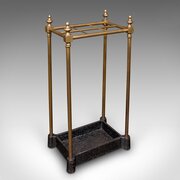 Antique 6 Division Stick Stand, English, Reception