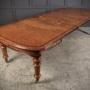 Large Pollard Oak Extending Dining Table