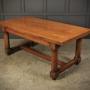 Solid Oak Extending Refectory Dining Table