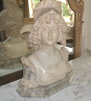 Alabaster Bust