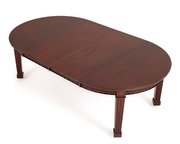 Mahogany 2 Leaf Extending Dining Table