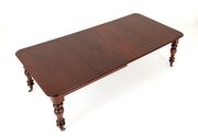 Victorian Mahogany 2 Leaf Extending Dining Table