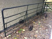 Antique Wrought Iron Sheep Hurdle