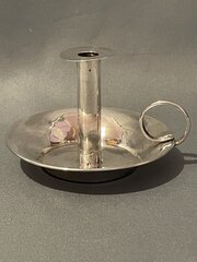 Small Silver Chamberstick