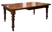 A Victorian And Walnut Wind-out Extending Table