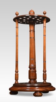 19th Century Mahogany Cue Stand