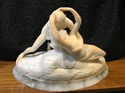 Marble & Alabaster Figurines “ Lovers Embrace “