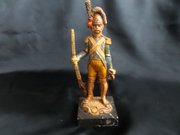 Spanish? Mexican Soldier Resin On Marble Base