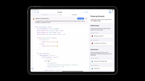 Swift Playgrounds用の魅力的なコンテンツを作成する