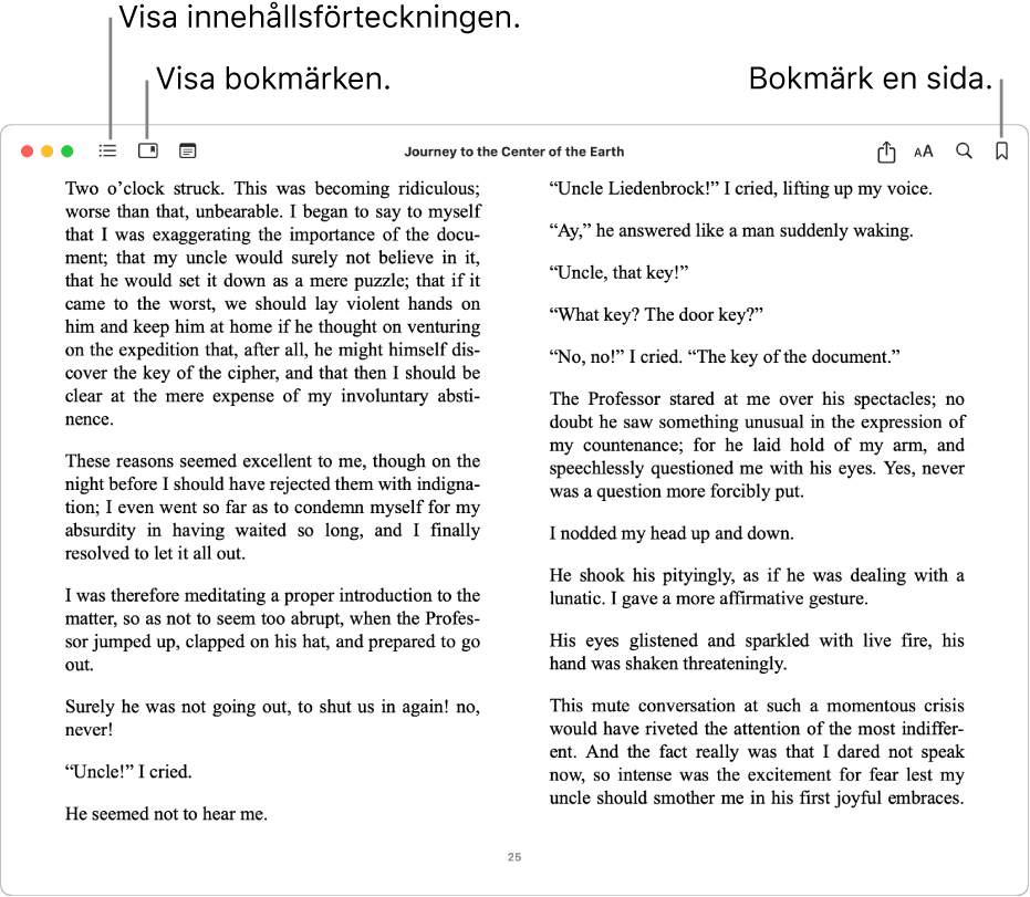 Alternativ i en öppen bok.