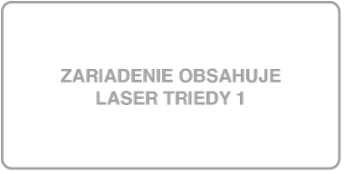 Symbol laserového produktu triedy 1