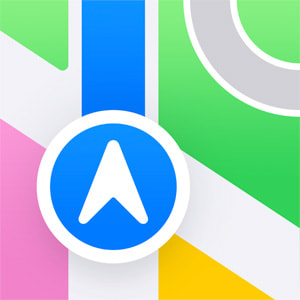 A logo representing Apple Maps.