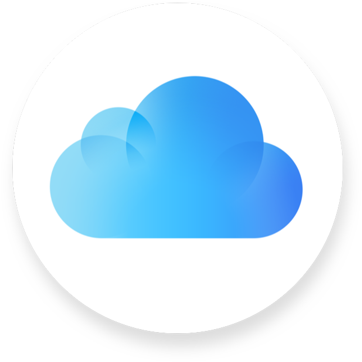 iCloud-palvelun kuvake