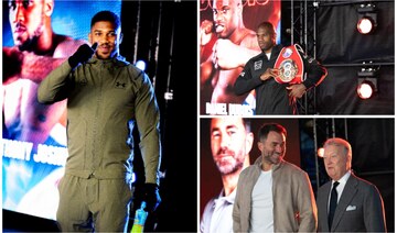 Anthony Joshua, Daniel Dubois lead boxing stars at Riyadh Season Card Wembley Edition grand arrivals