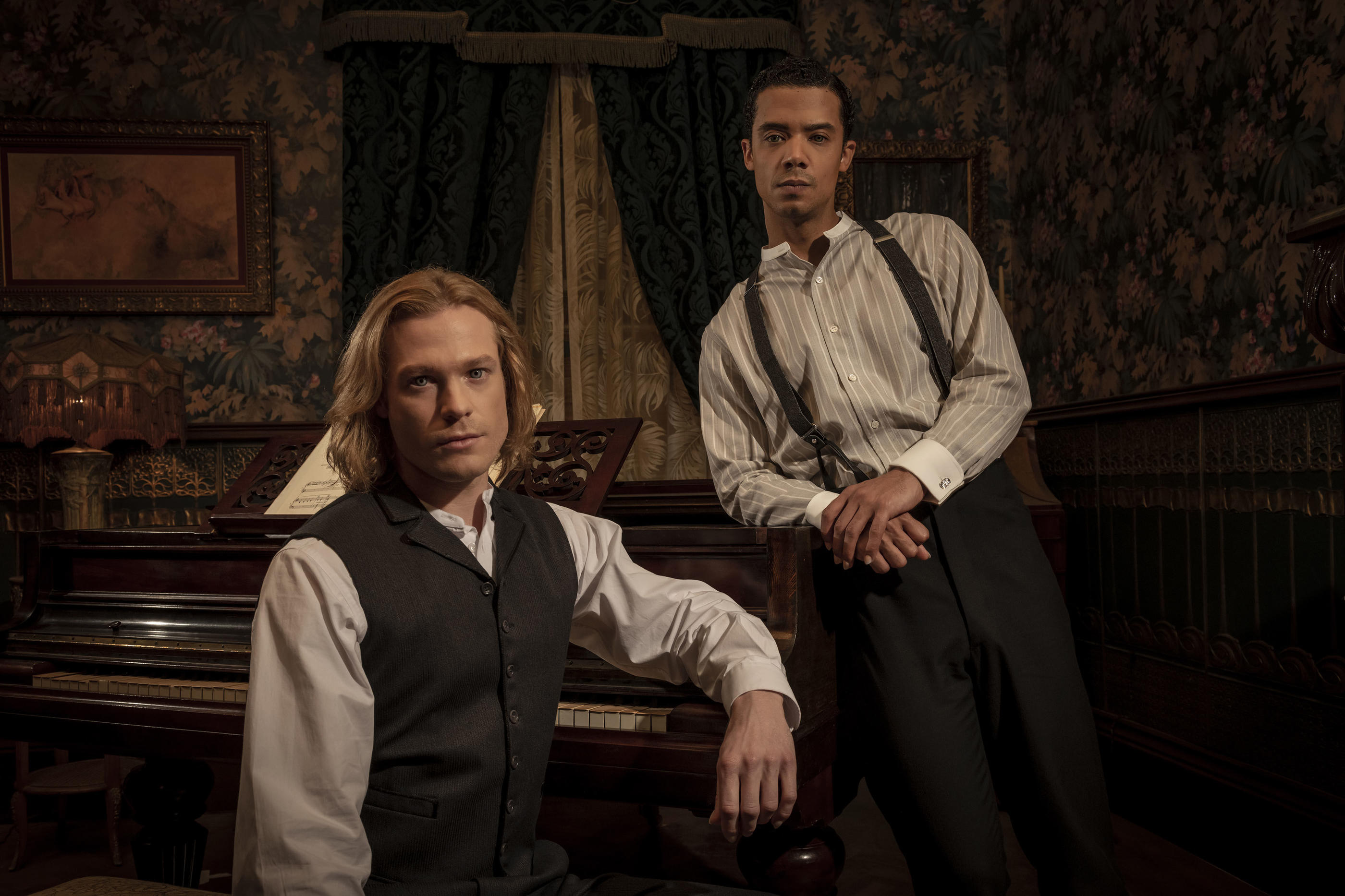 L’alchimie entre les deux comédiens principaux d'«Entretien avec un vampire», Sam Reid (Lestat De Lioncourt) et Jacob Anderson (Louis De Pointe Du Lac), est explosive. AMC Network Entertainment