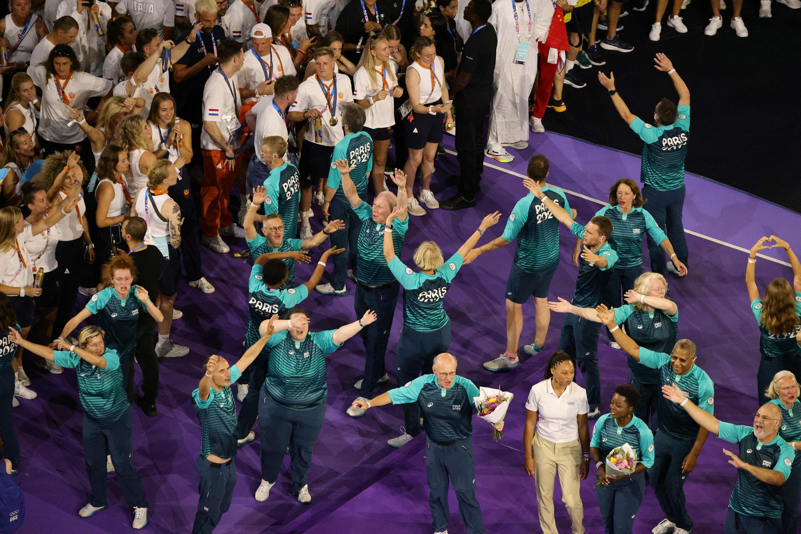 Les volontaires ont été mobilisés durant l'intégralité des Jeux olympiques, du 26 juillet au 11 août. LP / Olivier Arandel